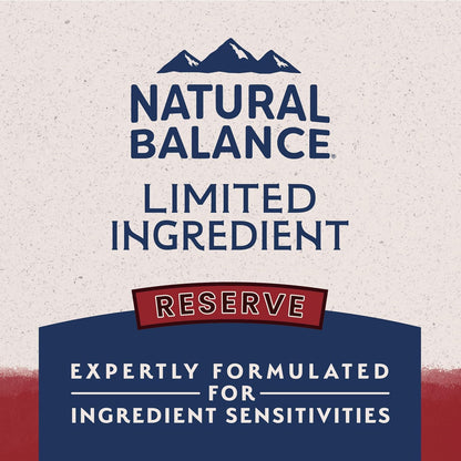 Limited Ingredient Adult Dry Dog Food - Balanced Nutrition for Adult Dogs - Grain-Free, Soy-Free Recipe - Limited Ingredient Formula - 12 Lb - Reserve Sweet Potato & Bison Recipe